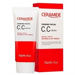 CC-крем FarmStay Ceramide Firming Facial CC Cream SPF50+ PA+++ 50ml с керамидами