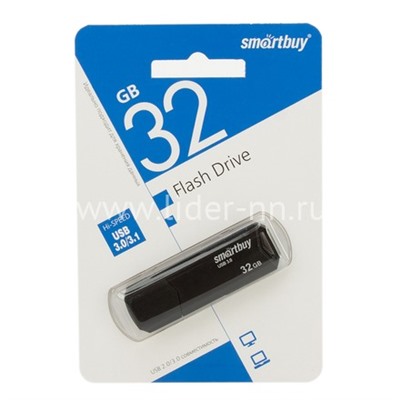 USB Flash  32GB SmartBuy CLUE черный 3.1