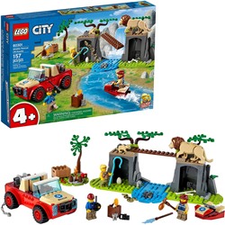 LEGO. Конструктор 60301 "City Wildlife Rescue Off-Roader" (Спасательный внедорожник для зверей)