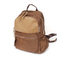 Рюкзак жен текстиль GF-6951,  2отд,  4внеш,  3внут/карм,  коричневый 256283