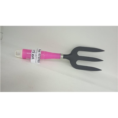Вилка посадочная пласт ручка розовая RT212-80