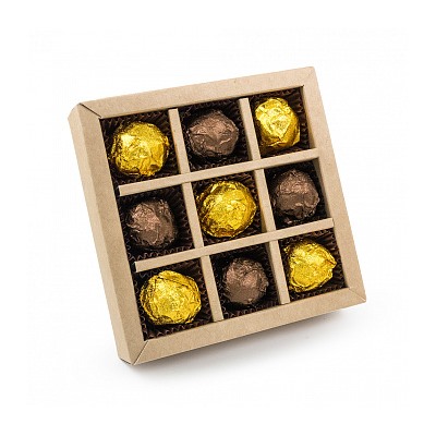 Обертка для конфет Золотая 8*8 см, 100 шт.