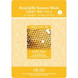 "Mijin" Royal Jelly Essence Mask Маска тканевая маточное молочко, 23 мл
