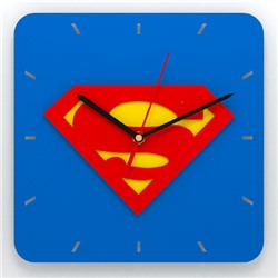 Часы 3D настенные "Superman"