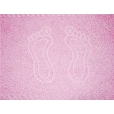 Полотенце махровое ручки/ножки - ножки пастельно-розовые