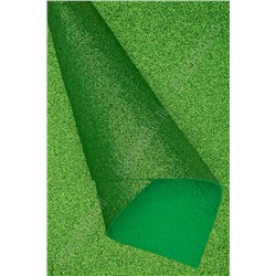 Фетр с блестками 2 мм (10 листов) SF-1954, зеленый №044/010