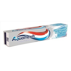 AQUAFRESH TOTAL Зубная паста 100ml Сияющая белизна