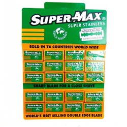 Лезвие SUPER MAX SUPER STAINLESS 5 шт.