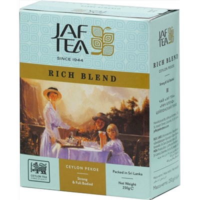 JAF TEA. Romantic Collection. Rich Blend 250 гр. карт.пачка