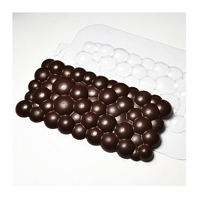 Форма для шоколада "Плитка Пузырьки", пластик