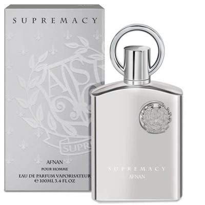 AFNAN SUPREMACY SILVER Homme 100ml edp  M~