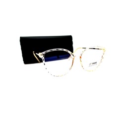 Компьютерные очки с футляром - CLAZIANO 9021 прозрачный бежевый