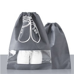 Мешок-органайзер для обуви с прозрачным окошком