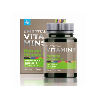 Натуральный витамин E - Essential Vitamins