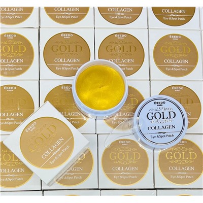 ГИДРОГЕЛЕВЫЕ ПАТЧИ ДЛЯ ГЛАЗ С ЭКСТРАКТОМ ЗОЛОТА ESEDO KOREA GOLD COLLAGEN, 60 ШТ 854906