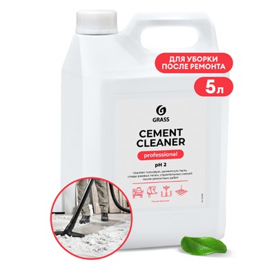 Очиститель после ремонта "Cement Cleaner" (канистра 5,5 кг)