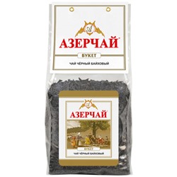 Чай Азерчай Букет чёрный в прозрачной упаковке, 400 г*