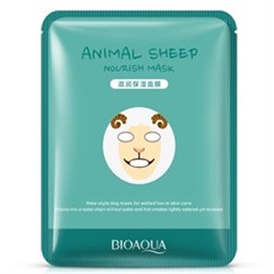 Тканевая маска  для лица Bioaqua Animal Sheep Nourish Mask
