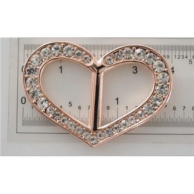 Кольцо для платка Сердце - DSJ0167S