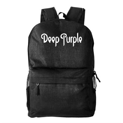Рюкзак текстильный, молодежный "Deep Purple"