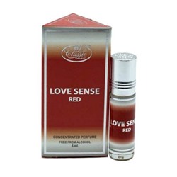 La de Classic Concentrated Perfume LOVE SENSE RED (Масляные арабские духи ЛАВ СЕНС РЭД (унисекс), Ла Де Классик), 6 мл.