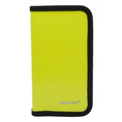 Пенал 2-х ств. 190х110х28 мм Neon желтый/черный пластиковый 850956 (1359962) SILWERHOF