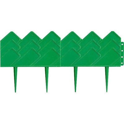 Бордюр для клумб 14х310 см (зелёный)