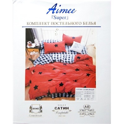 AB H012 Комплект семейного постельного белья AIMEE AB