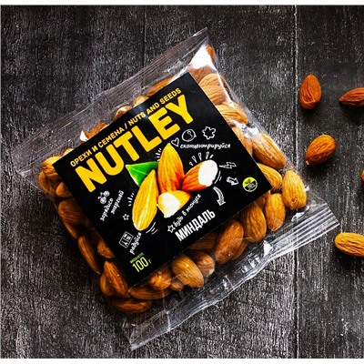 Орехи фасованные Nutley "Миндаль" (100г)