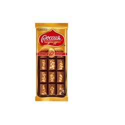 "Золотая марка" шоколад темно-молочный Миндаль 80гх10