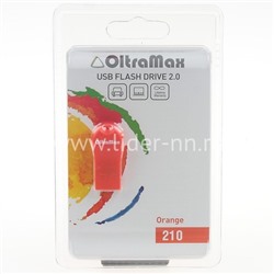 USB Flash 8GB Oltramax (210) оранжевый