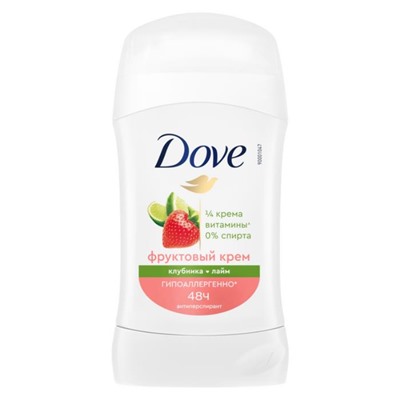 DOVE Дезодорант-стик Клубника Лайм 40ml