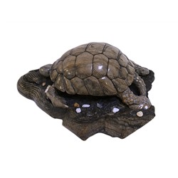 Скульптура из кальцита "Черепаха" 335*230*140мм,