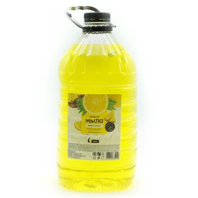 Жидкое мыло  5л Лимон/ананас Rain