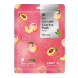 Тканевая маска для лица с персиком Frudia My Orchard Squeeze Mask Peach, 20ml