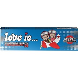 Жев.конфета LOVE IS со вкусом Арбуз-тропик 25г