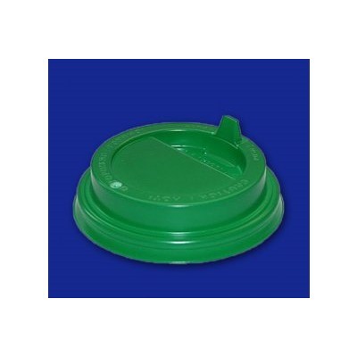 Крышка д/стакана ПР-TLS-80 зеленая с откидным клапаном (1000/100)