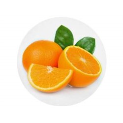 Доска разделочная 20см стеклянная Апельсин