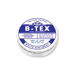 B-TEX White Ointment, RVP (БИ-ТЕКС, мазь, травяное средство от экземы лишая, трещин, РВП), 14 г.