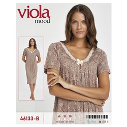 VIOLA MOOD А-46133-B ночная рубашка 6XL, 7XL, 8XL