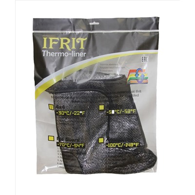 Утепляющий чулок IFRIT 4x4 (-30°C), упаковка - 10 пар