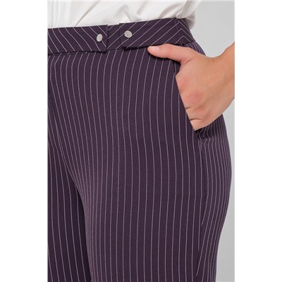 Классические брюки пурпурного оттенка