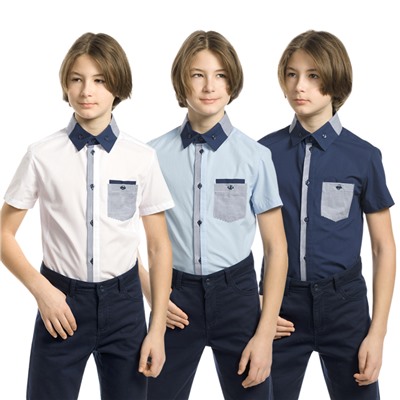 BWCT7100 сорочка верхняя для мальчиков (1 шт в кор.)