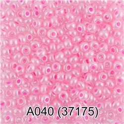 Бисер круглый 1 10/0 2.3 мм 5 г 1-й сорт A040 розовый (37175) Gamma