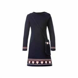 Платье для девочки, 110-116  размер, Lupilu вязка