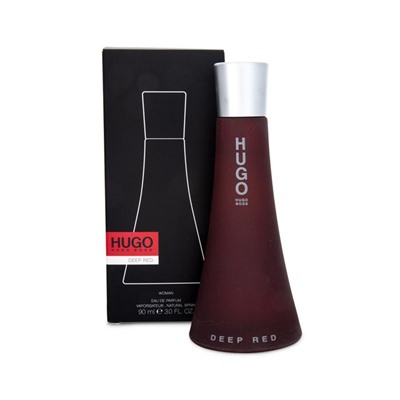 HUGO BOSS DEEP RED 90ml edp  M~