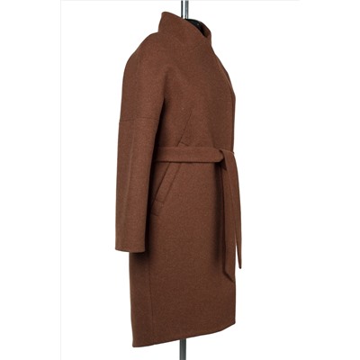 01-10109 Пальто женское демисезонное (пояс)