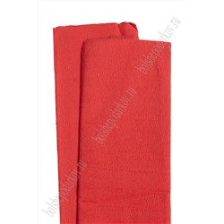 Крепированная бумага 50 см*2 м (10 листов) SF-2167, красный №240 УЦЕНКА