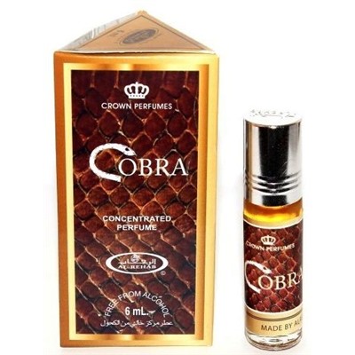 Al-Rehab Concentrated Perfume COBRA (Масляные арабские духи КОБРА, Аль-Рехаб), 6 мл.