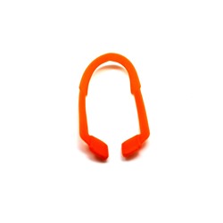Шнурок-резинка для очков детский (20 см) оранжевый